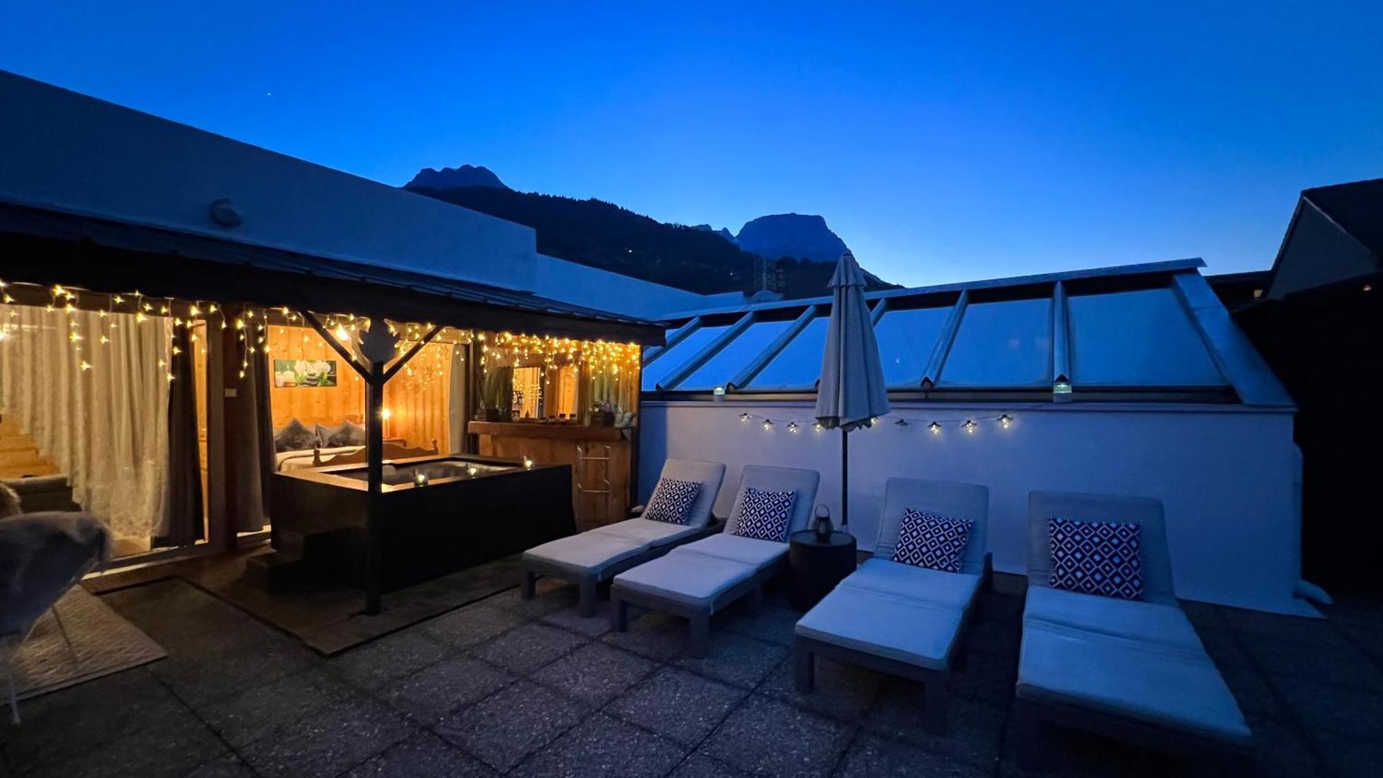 Rooftop 1 - Jacuzzi Prive Au Pied Du Monte-Blanco Sallanches Exterior photo