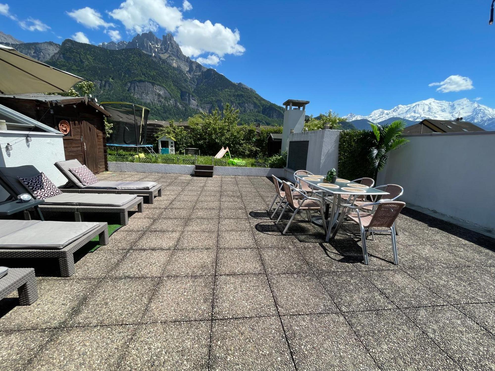 Rooftop 1 - Jacuzzi Prive Au Pied Du Monte-Blanco Sallanches Exterior photo