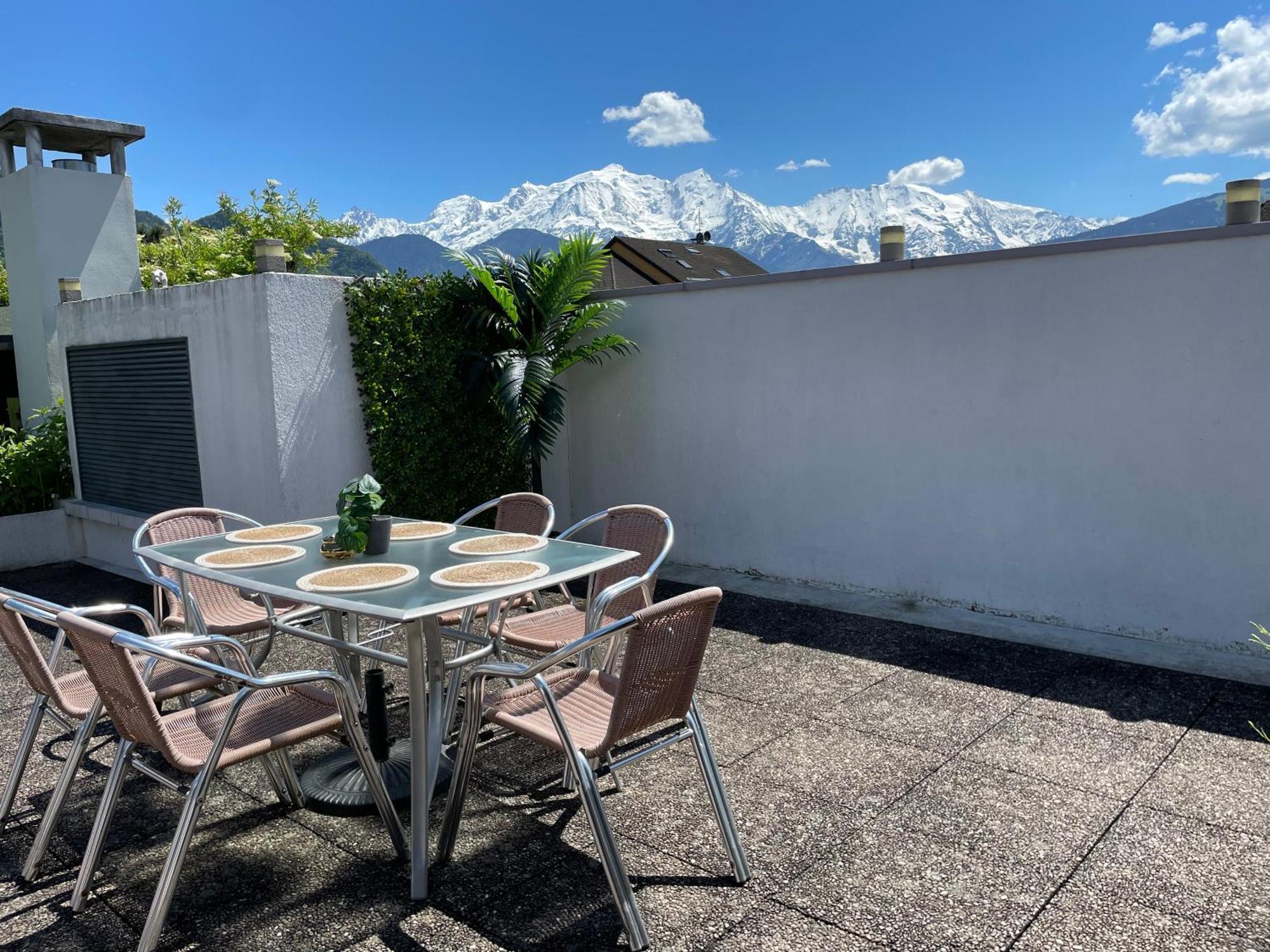 Rooftop 1 - Jacuzzi Prive Au Pied Du Monte-Blanco Sallanches Exterior photo