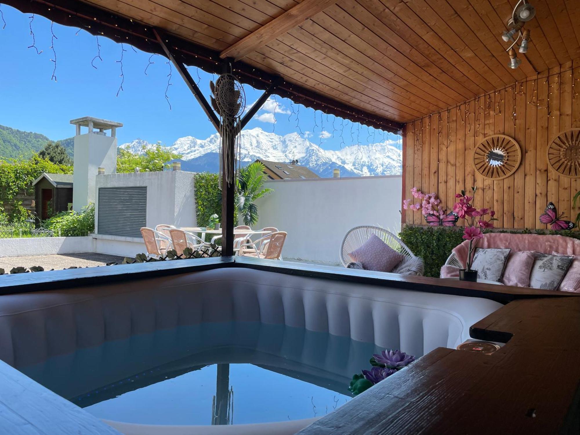 Rooftop 1 - Jacuzzi Prive Au Pied Du Monte-Blanco Sallanches Exterior photo
