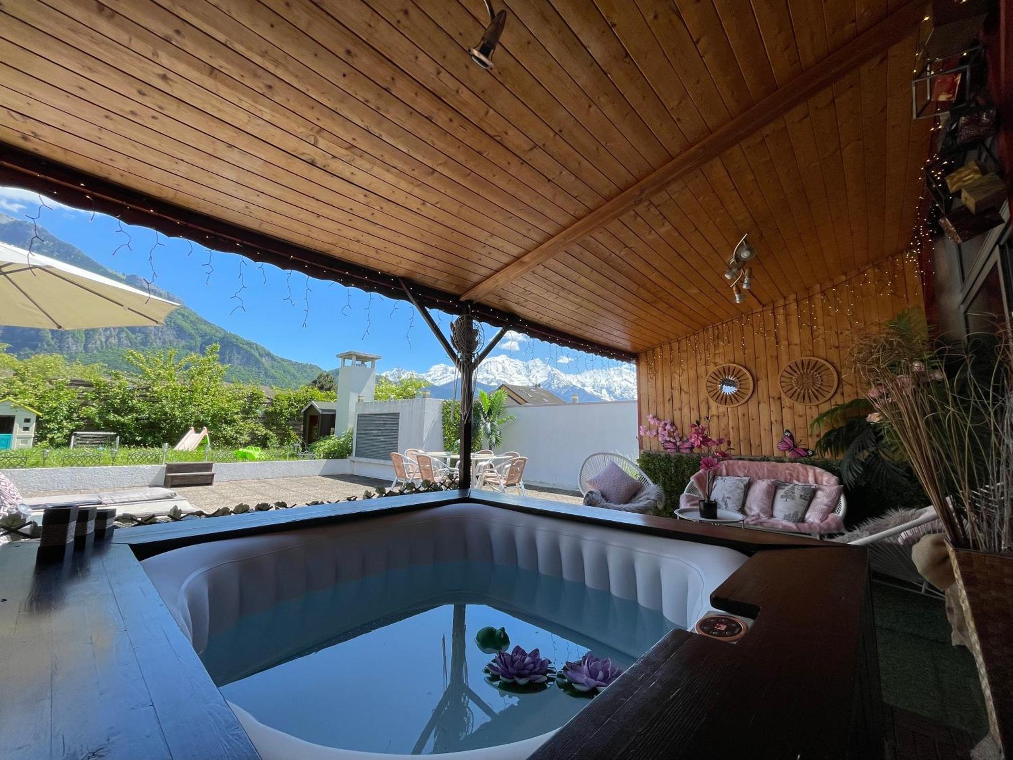 Rooftop 1 - Jacuzzi Prive Au Pied Du Monte-Blanco Sallanches Exterior photo